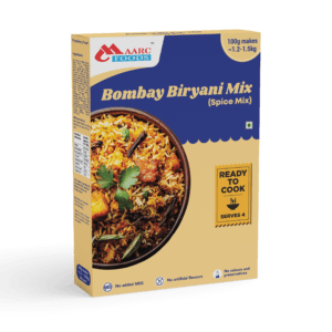 Bombay Biryani Mix (Spice Mix) 100gms pack makes 1.2 - 1.5kg Biryani (Serves 4)