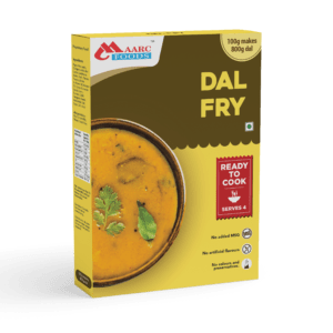Dal Fry 100gm makes 800gm Dal (Serves 4)