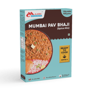 Mumbai Pav Bhaji (Spice Mix) 100gms + 700ml water makes 800gms Bhaji (Serves 4)  Premium Range